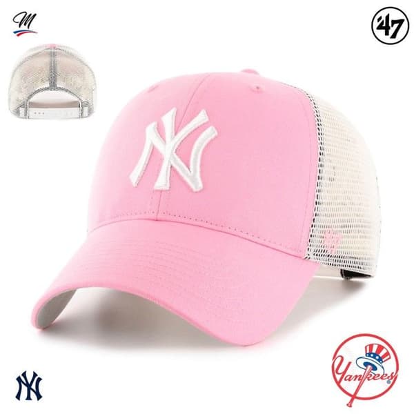 Casque - 47 MLB - NY Yankees - Branson MVP - Rosa - Bomull/Polyester - Justerbar