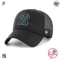 Miniatyrbild 3 av 4: Casquette MLB New York Yankees 'Branson MVP' - B-BRSRS17CTP-BK - Herr - Svart - Polyester - Sportkläder