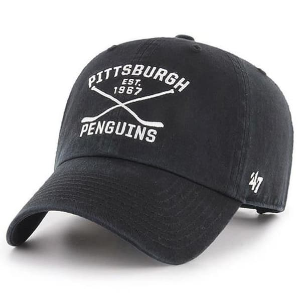 47 Brand Justerbar Kappa - AXIS Pittsburgh Penguins svart