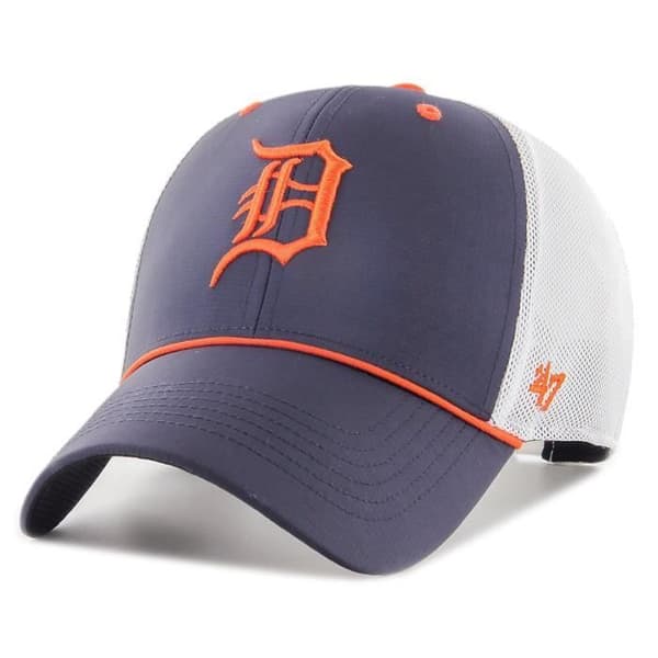 Casquette trucker 47 Brand Snapback - MESH POP Detroit Tigers - Vit - Man