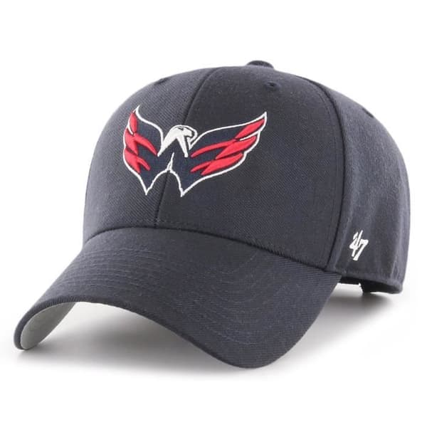 Justerbar Keps - 47 Brand - MVP Washington Capitals - Marinblå - Höst/Vinter - Sportmode