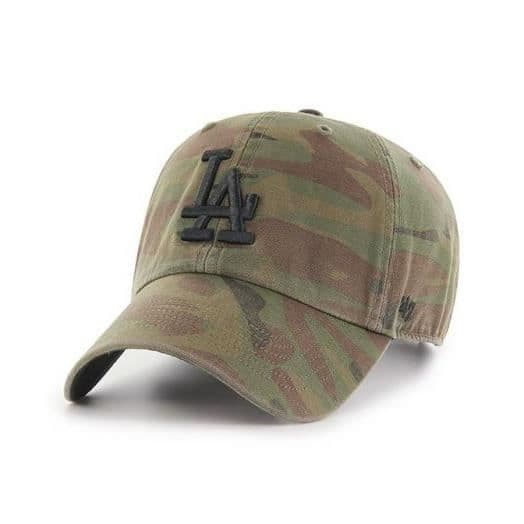 Casquette Los Angeles Dodgers camo REGIMENT CLEAN UP