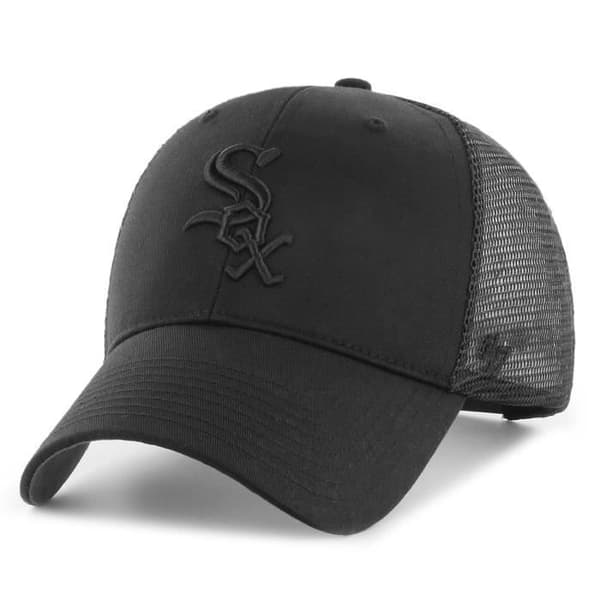 Casque Snapback 47 Brand - BRANSON Chicago White Sox svart - Sportkläder