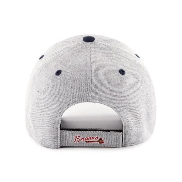 47 Brand Justerbar Kaps - CLOUD Atlanta Braves grå