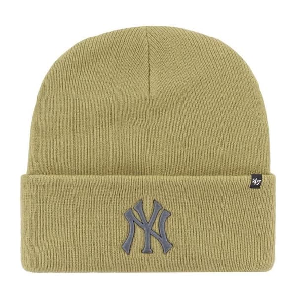 Stickad mössa 47 Brand - HAYMAKER New York Yankees gammal guld - Herr