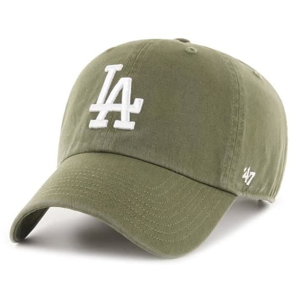 Justerbar keps - 47 Brand - CLEAN UP - Los Angeles Dodgers - 100% bomull - Avslappnad stil