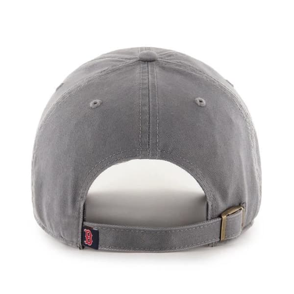 Casquette 47 Brand Relaxed Fit - MLB CLEAN UP Boston Red Sox grå - Herr - 100% bomull - Sportkläder