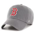 Miniatyrbild 1 av 2: Casquette 47 Brand Relaxed Fit - MLB CLEAN UP Boston Red Sox grå - Herr - 100% bomull - Sportkläder