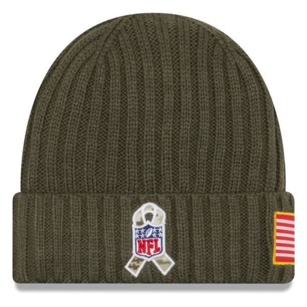Chapeau - New Era - New England Patriots - Stickad mössa - Kamouflage - Amerikansk flagga