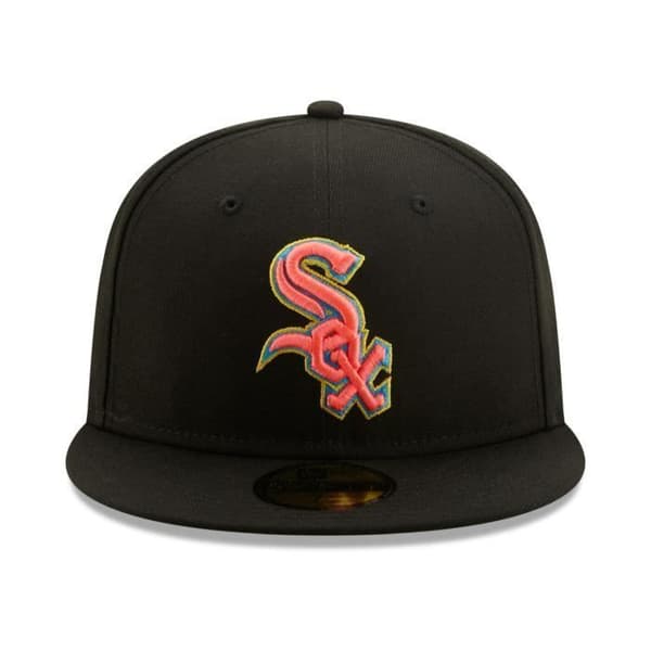 Justerbar keps - New Era - 59Fifty FANATIC - Chicago White Sox - Svart - Sportkläder