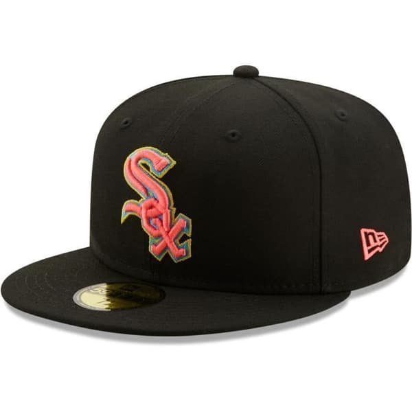 Justerbar keps - New Era - 59Fifty FANATIC - Chicago White Sox - Svart - Sportkläder