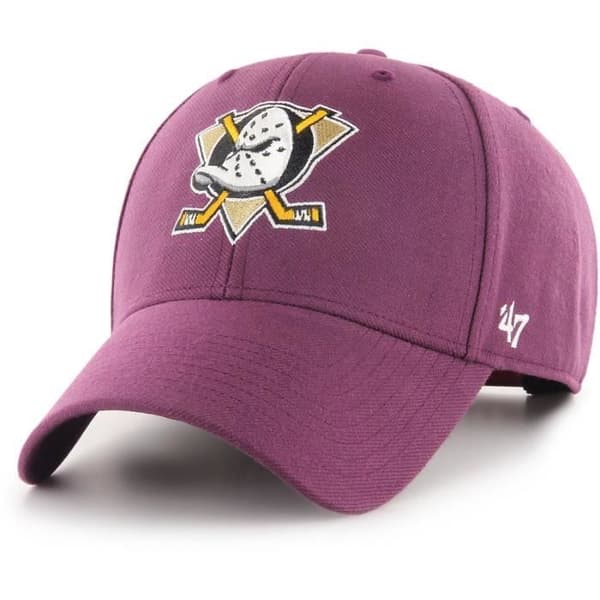 47 Brand Justerbar Kappa - MVP Anaheim Ducks plommon violett