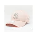 Miniatyrbild 1 av 2: Casquetten för kvinnor New Era New York Yankees Rose Grå 940 TU Rosa/Grå