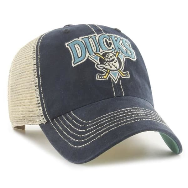 Casquette Trucker 47 Brand - Anaheim Ducks - Vit, Svart och Orange