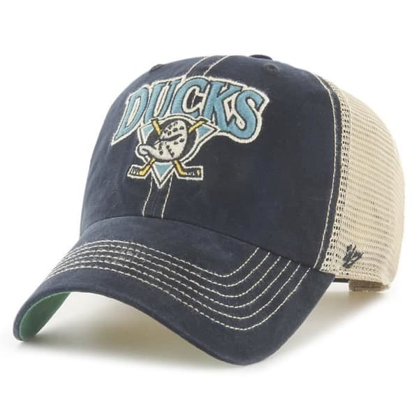 Casquette Trucker 47 Brand - Anaheim Ducks - Vit, Svart och Orange