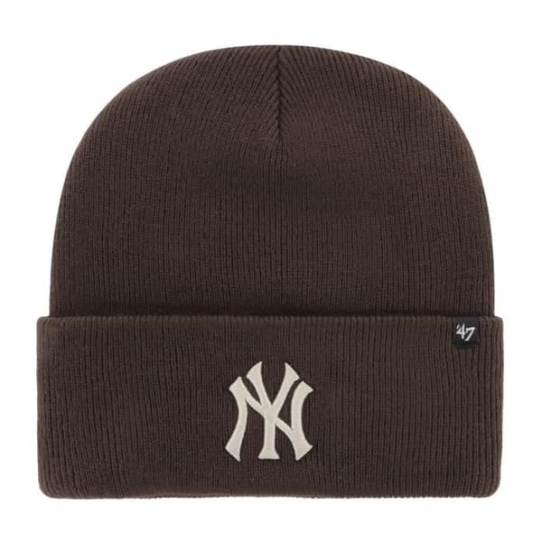 Stickad mössa 47 Brand - HAYMAKER New York Yankees - Man - Akryl - Brun