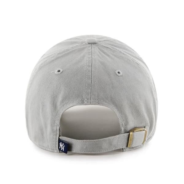 Avslappnad keps - 47 Brand - New York Yankees - Grå - 100% Bomull - Unisex