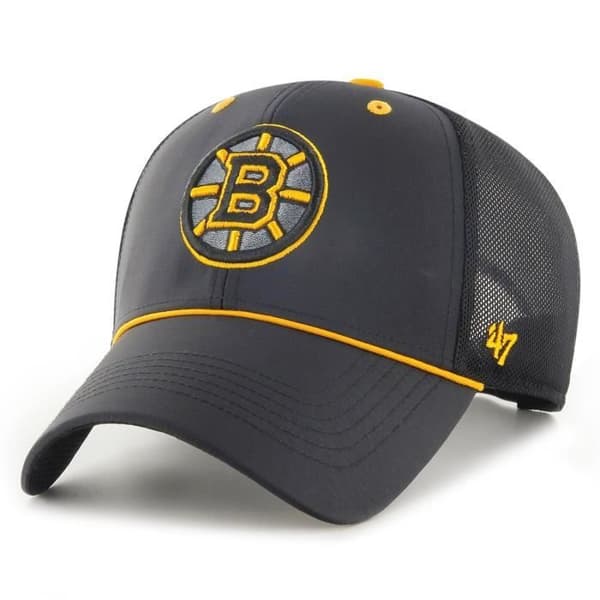 Casquette trucker 47 Brand Snapback - MESH POP Boston Bruins - Man - Svart och gul
