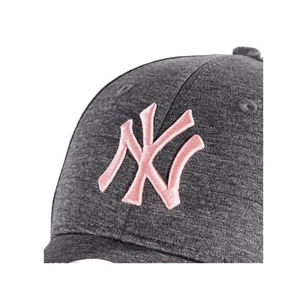 9FORTY Keps - New Era - New York Yankees - Grå - Rosa - Broderad logotyp