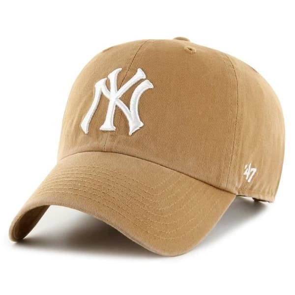 Casquette 47 Brand CLEAN UP New York Yankees kamel - Herr - 100% bomull
