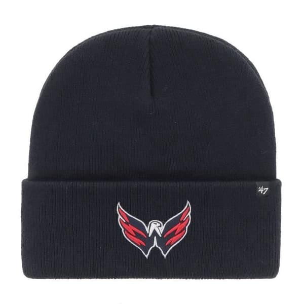 Stickad mössa - 47 Brand - HAYMAKER Washington Capitals - Blå - Herr - Höst / Vinter