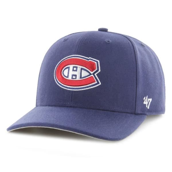 Snapback keps 47 Brand - ZONE Montréal Canadiens - Blå Röd Vit - Vuxen Man - Sportkläder