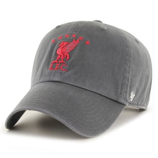 Casquette FC Liverpool Liverbird - 47 Brand - Relaxed-Fit CLEAN UP - Grå - Herr - Vår / Sommar