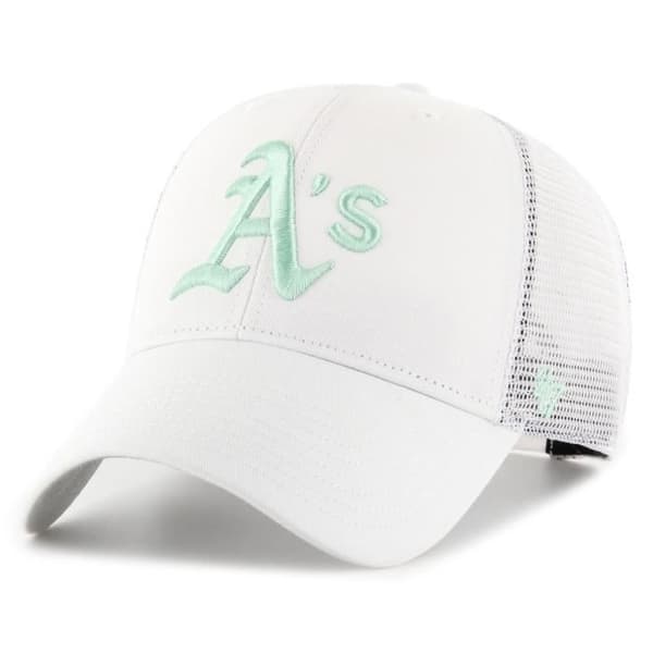 Snapback keps 47 Brand - Oakland Athletics - Branson - Vit - Herr - Sportkläder