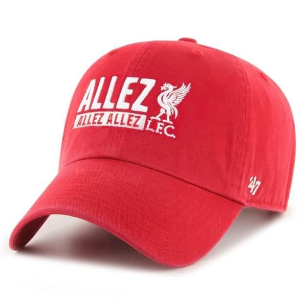 Casque ALLEZ FC Liverpool röd - 47 Brand - Avslappnad passform - 100% bomull