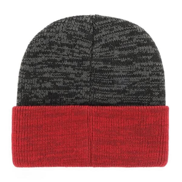 Stickad mössa - 47 Brand - Chicago Blackhawks - Vit och svart - Vuxen Man - Höst / Vinter