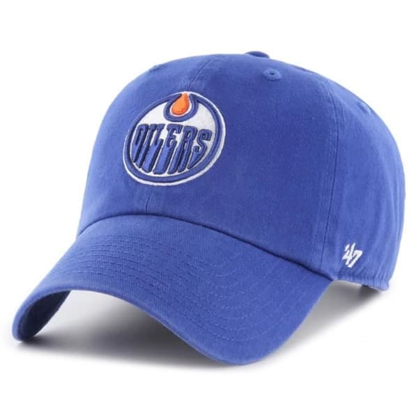Justerbar keps 47 Brand - CLEAN UP Edmonton Oilers royal