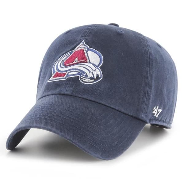 Justerbar keps 47 Brand - CLEAN UP Colorado Avalanche navy - Vit - Vuxen - Man - 100% bomull