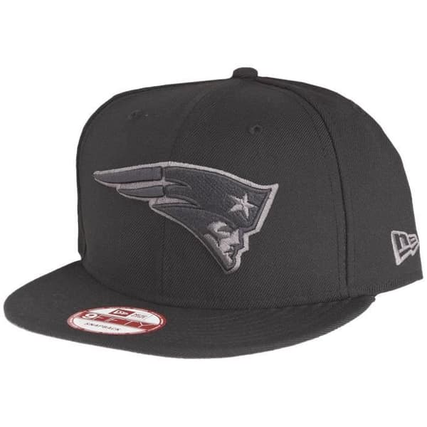 Casquet 9FIFTY - New Era - New England Patriots - Svart - 100% Ull - En storlek