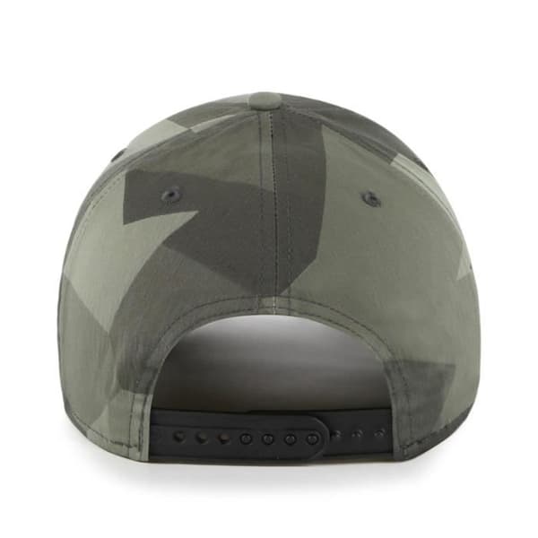 Snapback keps - 47 Brand - Boston Bruins - Huvudfärg Vit - Material kamouflage Splinter