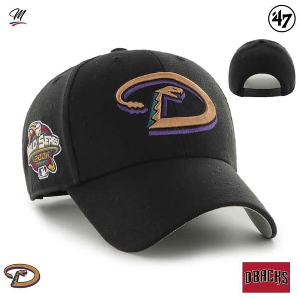 'Casquette MLB Arizona Diamondbacks 'Sure Shot World Series 2001 MVP' - BCWS-SUMVP29WBP-BK01'