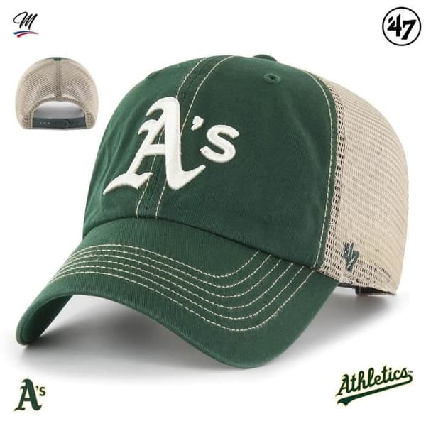 Casquette MLB Oakland Athletics Trawler 'Clean Up Vintage' - B-TRWLR18GWP-DGD