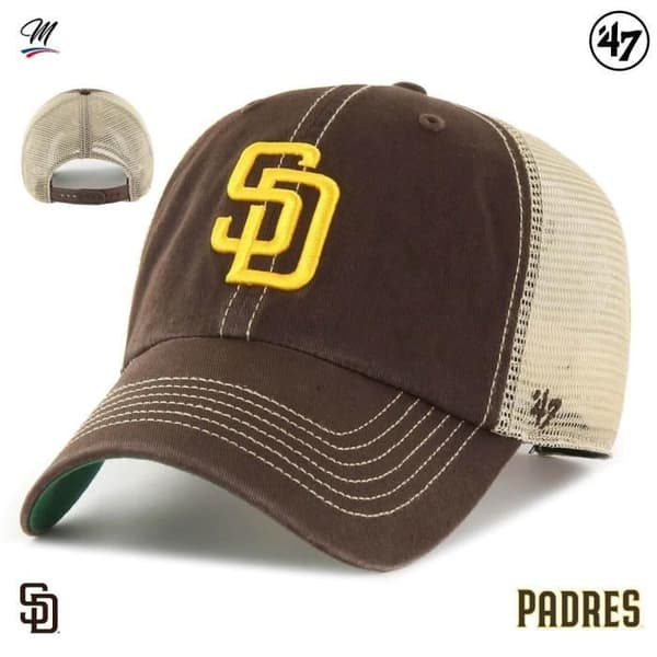 Casquette MLB San Diego Padres Trawler 'Clean Up Vintage' - B-TRWLR21GWP-BWC