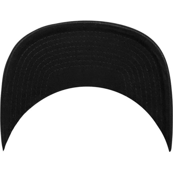 Keps Curved Cap - Flexfit - BORSTAD BOMULL - 100% bomull - One size - Svart