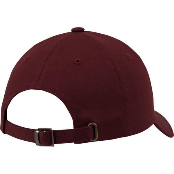 Flexfit LÅG PROFIL Strapback DAD Keps - rödbrun