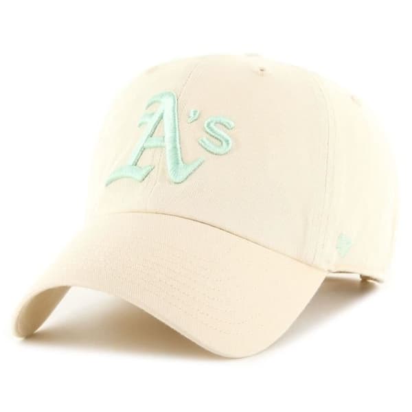 Casquette Strapback CLEAN UP Oakland Athletics 47 Brand - 100% bomull