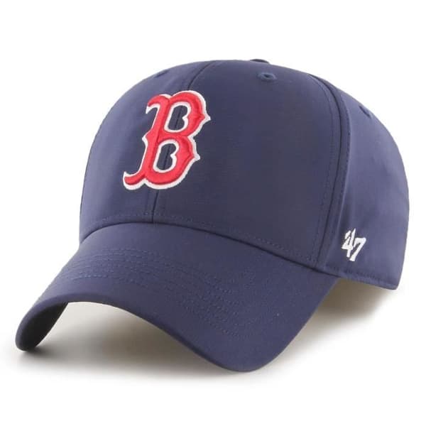 Justerbar Keps - 47 Brand - MOMENTUM - Boston Red Sox - Marinblå - Sportkläder - Man
