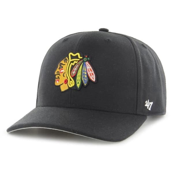Casquette 47 Brand Low Profile Snapback - ZONE Chicago Blackhawks - Vit - Herr - Höst / Vinter
