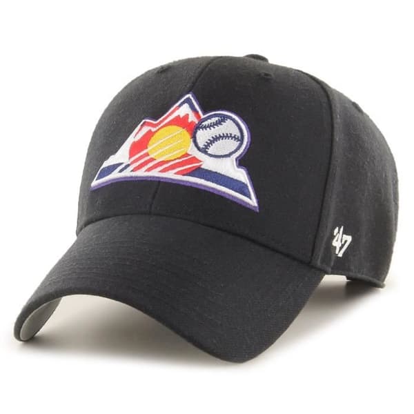 Casquette 47 Brand Relaxed Fit - MLB Colorado Rockies svart - Man
