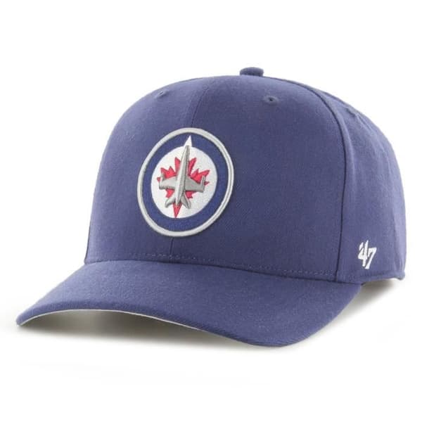 Casquette 47 Brand Low Profile Snapback - ZONE Winnipeg Jets - Herr - Blå och vit