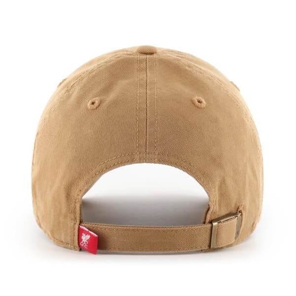 Casquette FC Liverpool i kamelbeige - 47 Brand - Avslappnad passform - 100% bomull