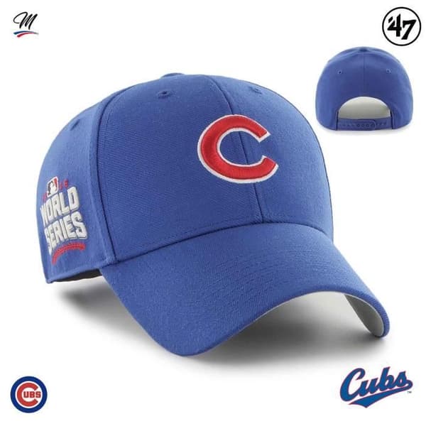 Casquette MLB Chicago Cubs 'Sure Shot World Series 2016 MVP' - 47/BCWS-SUMVP05WBP-RY17