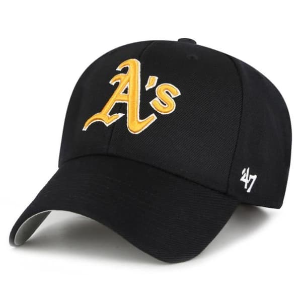 47 Brand Relaxed Fit Cap - MVP Oakland Athletics svart