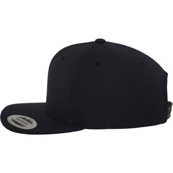 Flexfit Classic 6-Panel Snapback Cap - marinblå