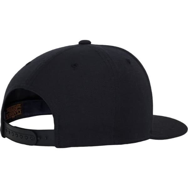 Flexfit Classic 6-Panel Snapback Cap - marinblå