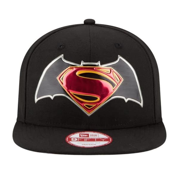 Ny Era 9Fifty Snapback-keps - Batman v Superman noir